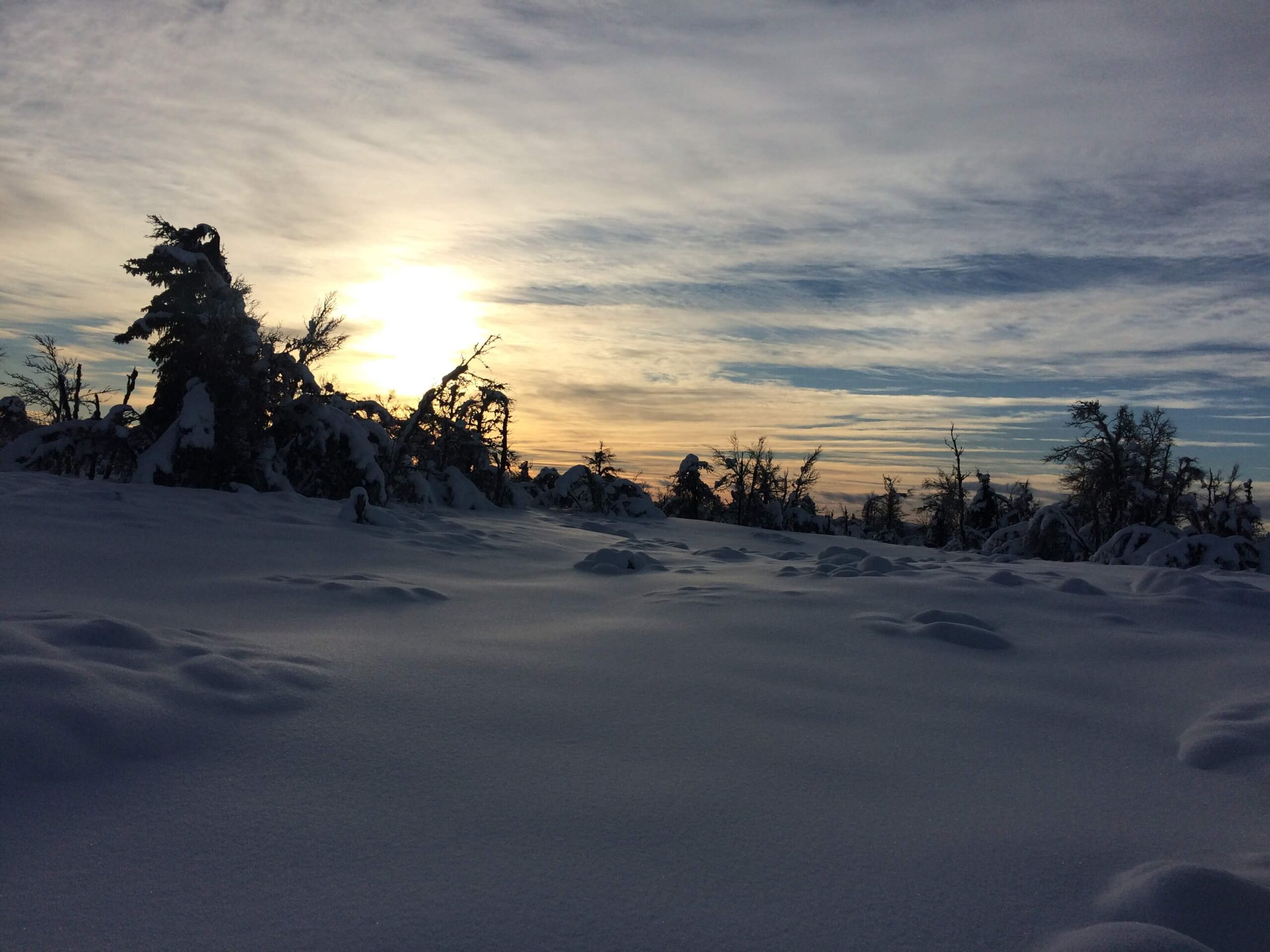 Solnedgang Fagerhøi