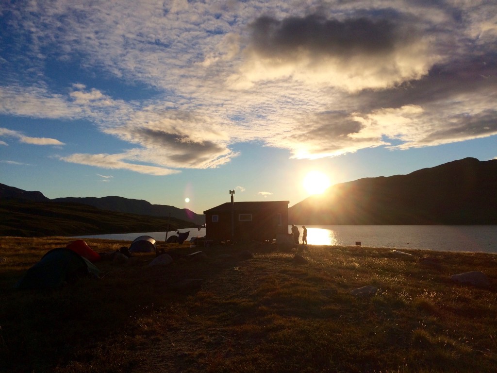 Solnedgang førstefjorden
